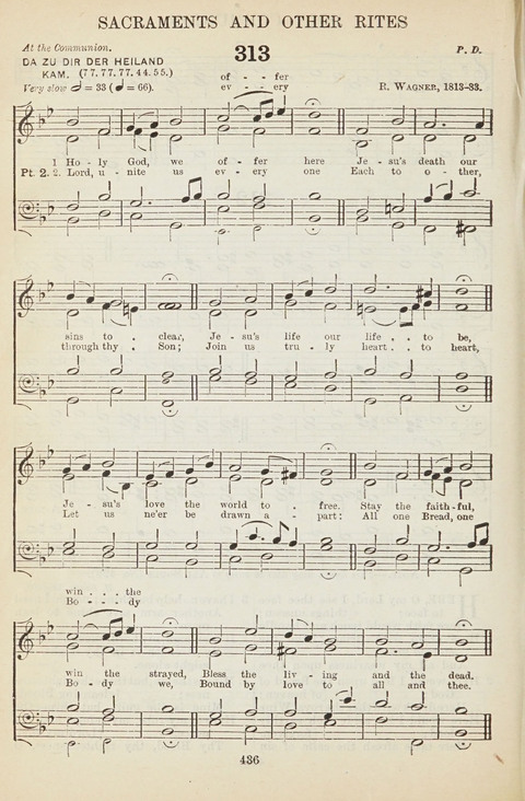 The English Hymnal: with tunes page 436