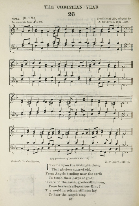 The English Hymnal: with Tunes page 46