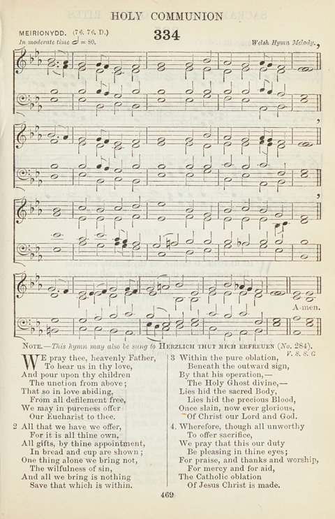 The English Hymnal: with tunes page 469