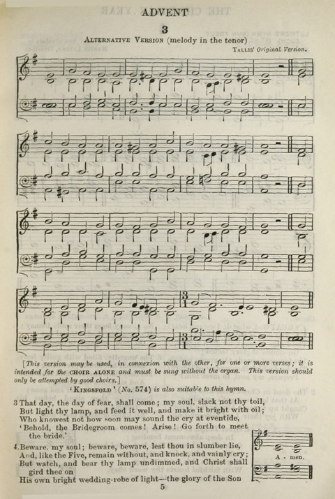 The English Hymnal: with Tunes page 5