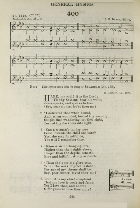 The English Hymnal: with Tunes page 510