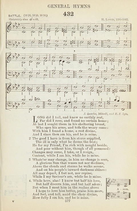 The English Hymnal: with tunes page 577