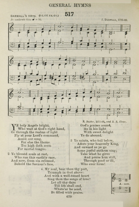 The English Hymnal: with Tunes page 612