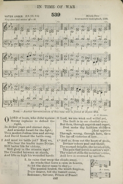 The English Hymnal: with Tunes page 635