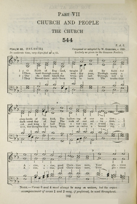 The English Hymnal: with Tunes page 640