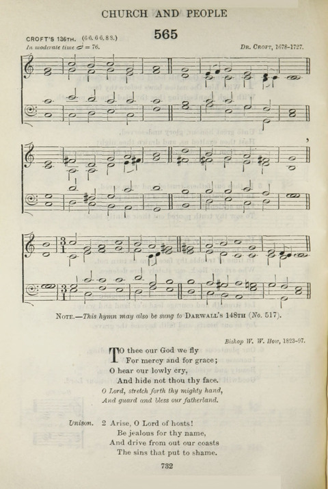 The English Hymnal: with Tunes page 668