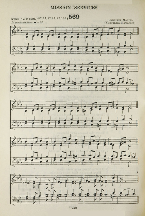 The English Hymnal: with Tunes page 676