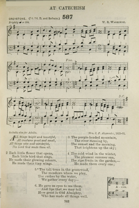 The English Hymnal: with Tunes page 697