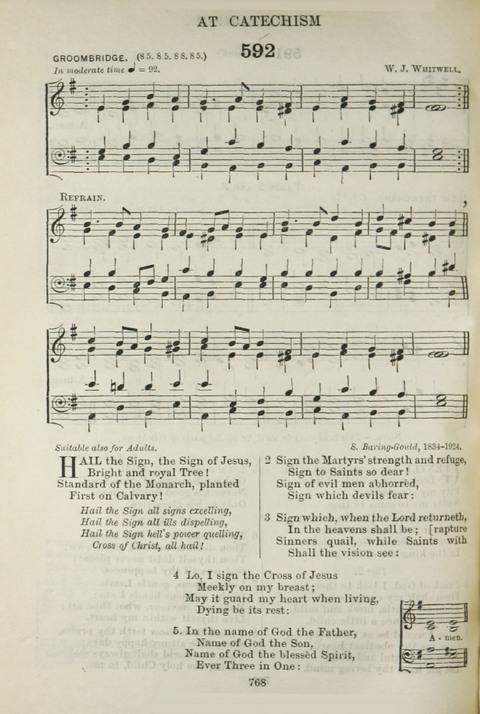 The English Hymnal: with Tunes page 702