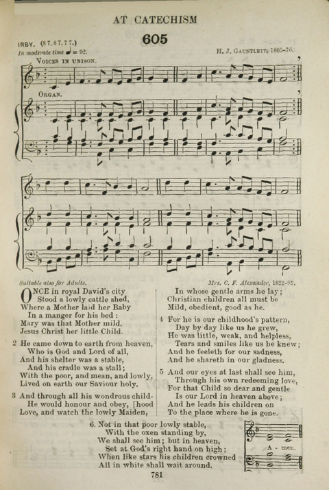 The English Hymnal: with Tunes page 715