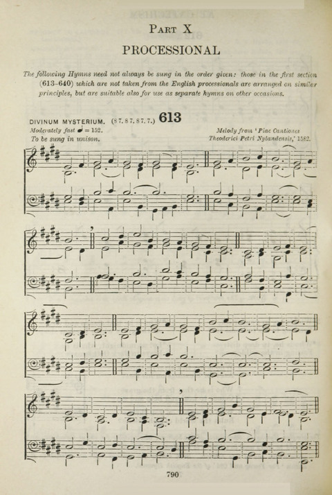 The English Hymnal: with Tunes page 724