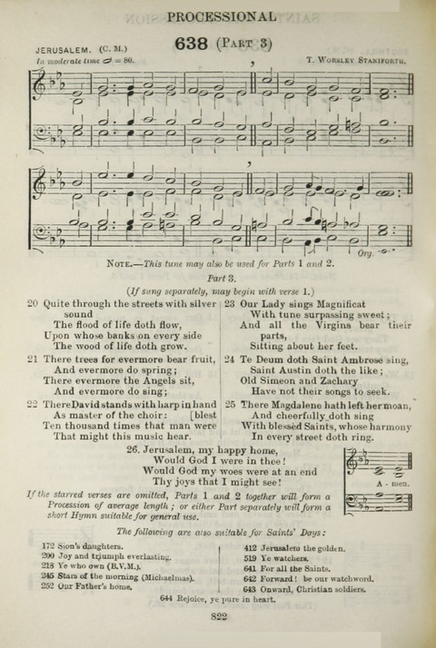 The English Hymnal: with Tunes page 754