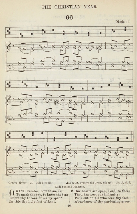 The English Hymnal: with tunes page 96