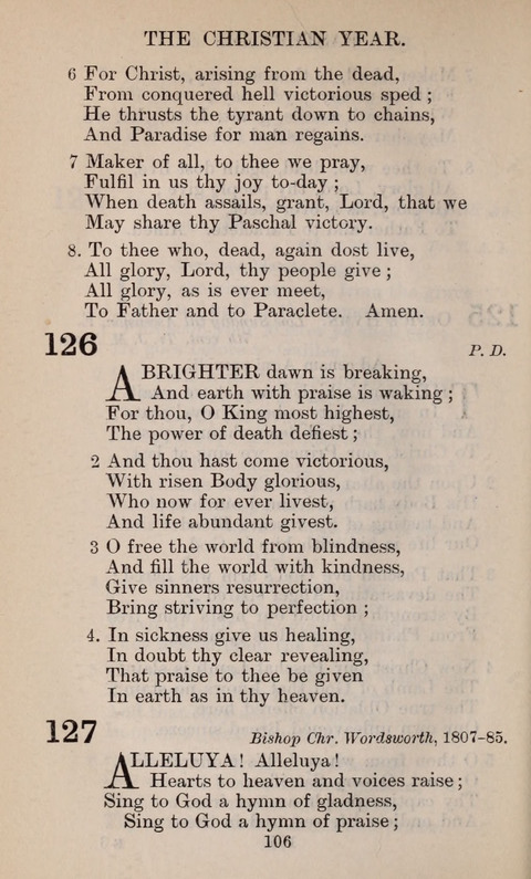 The English Hymnal page 106