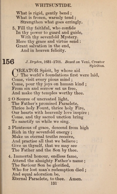 The English Hymnal page 131