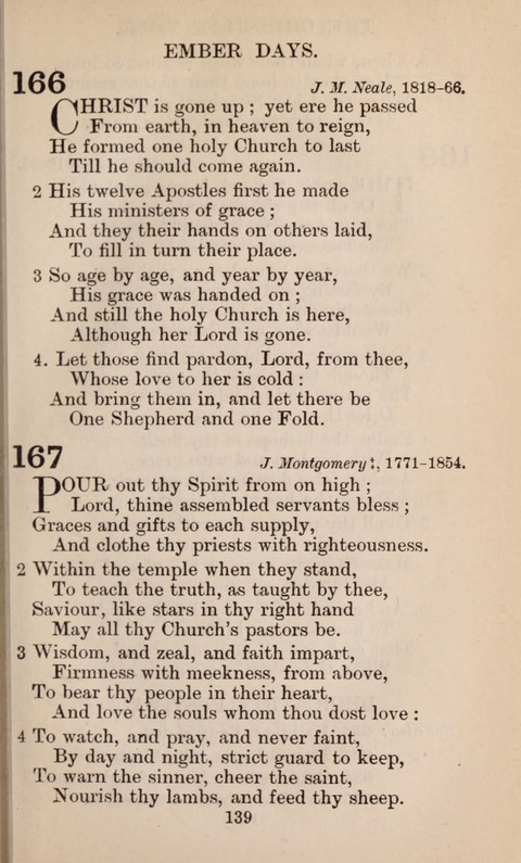 The English Hymnal page 139