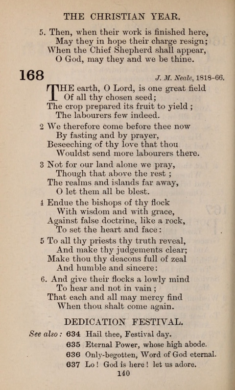 The English Hymnal page 140