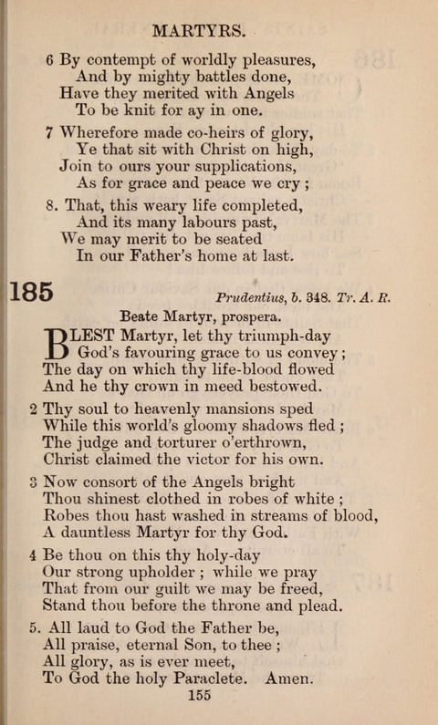 The English Hymnal page 155