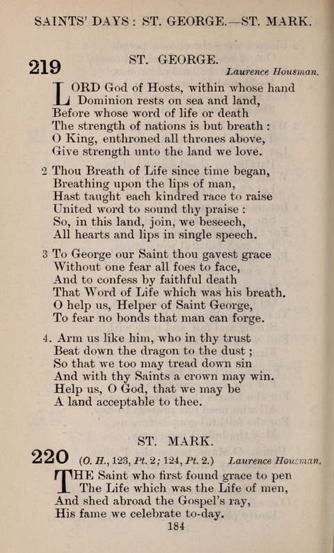 The English Hymnal page 184