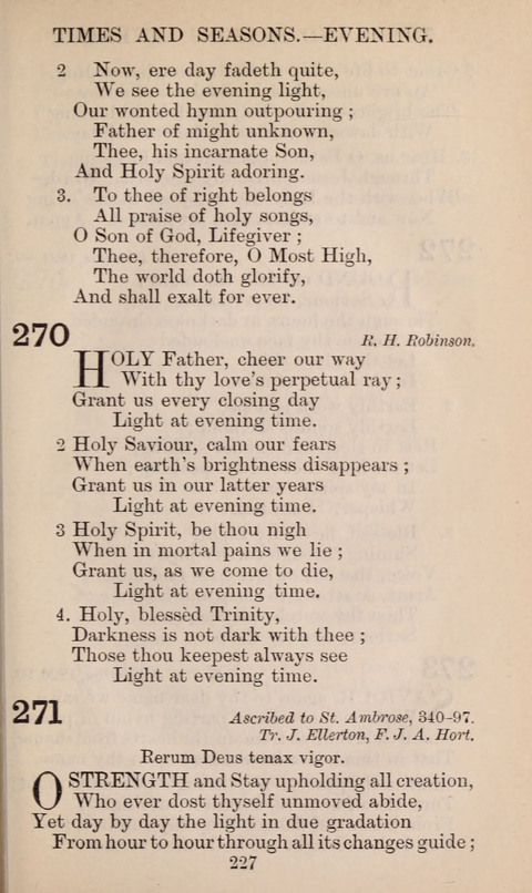 The English Hymnal page 227