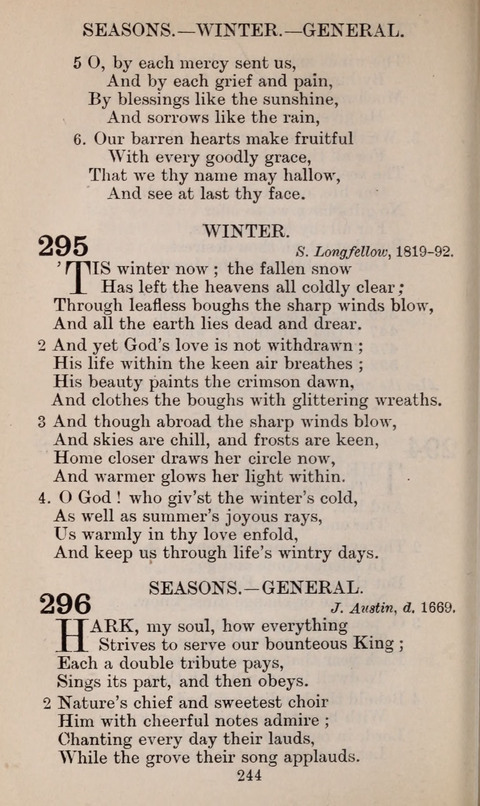 The English Hymnal page 244