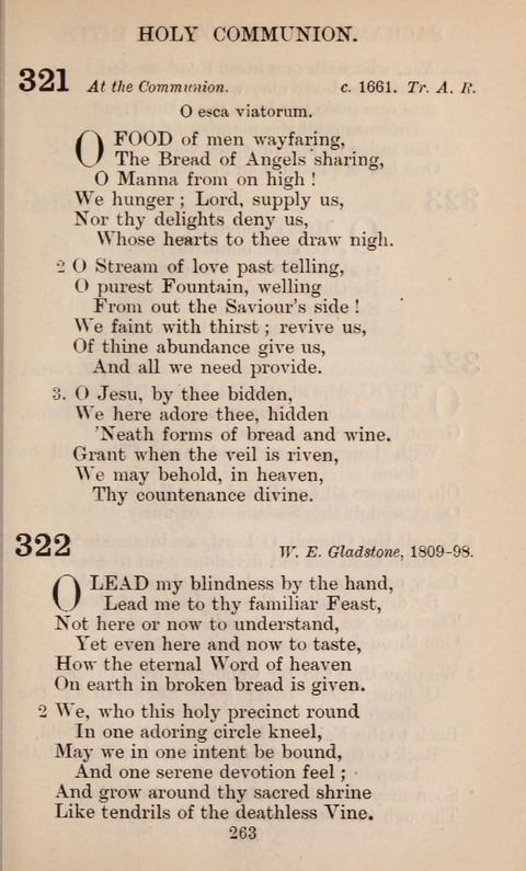 The English Hymnal page 263