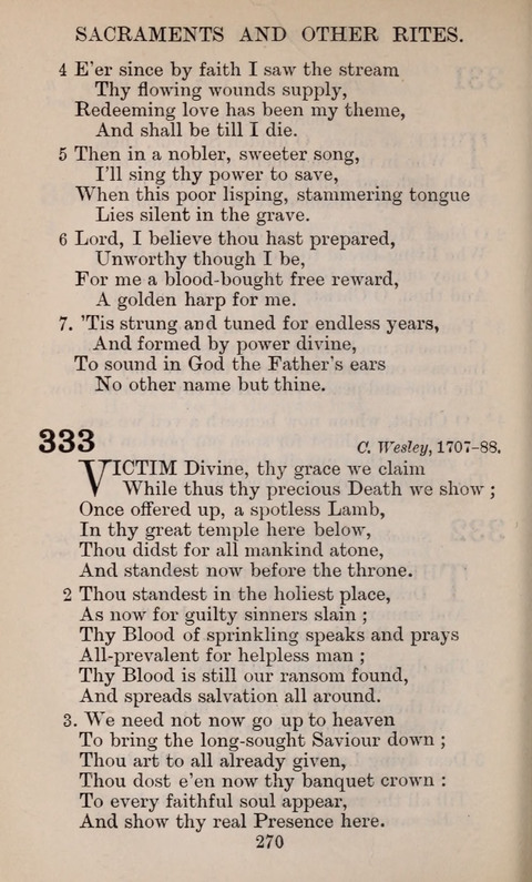 The English Hymnal page 270