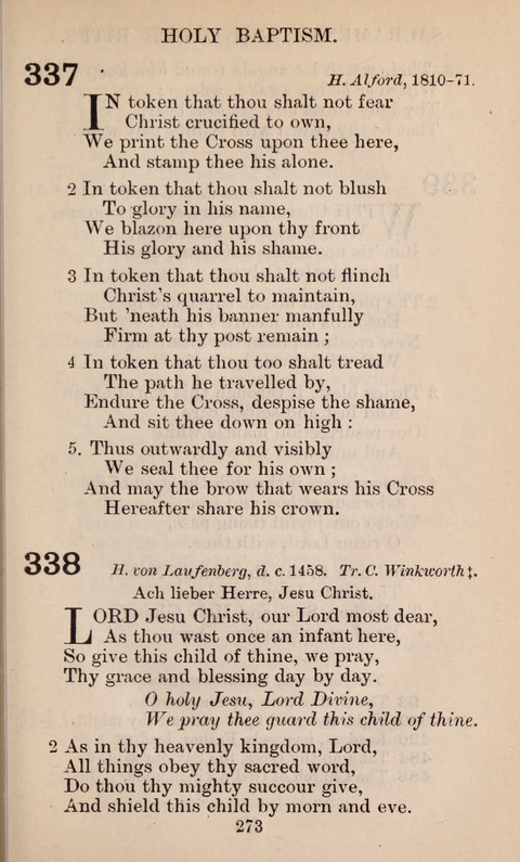 The English Hymnal page 273