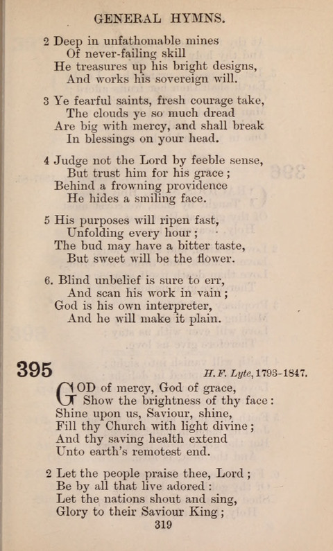 The English Hymnal page 319