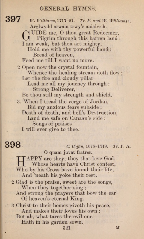 The English Hymnal page 321