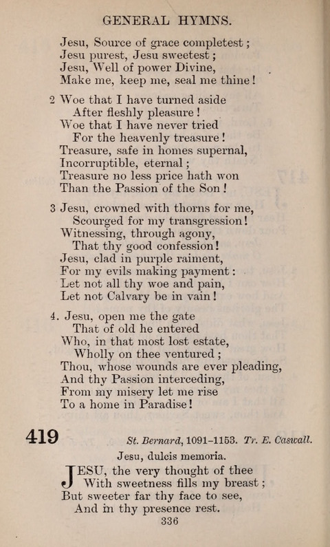 The English Hymnal page 336