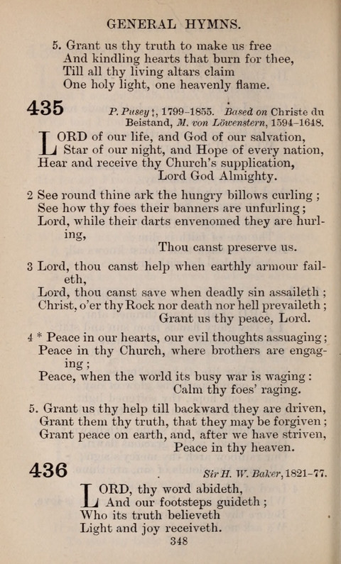 The English Hymnal page 348