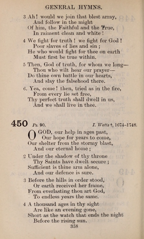 The English Hymnal page 358