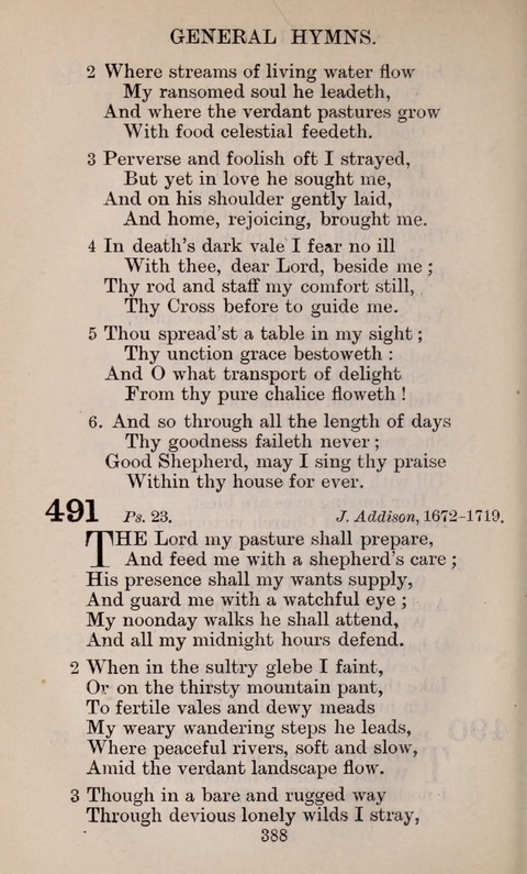 The English Hymnal page 388