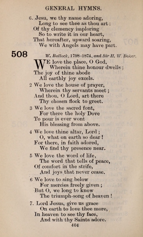 The English Hymnal page 404