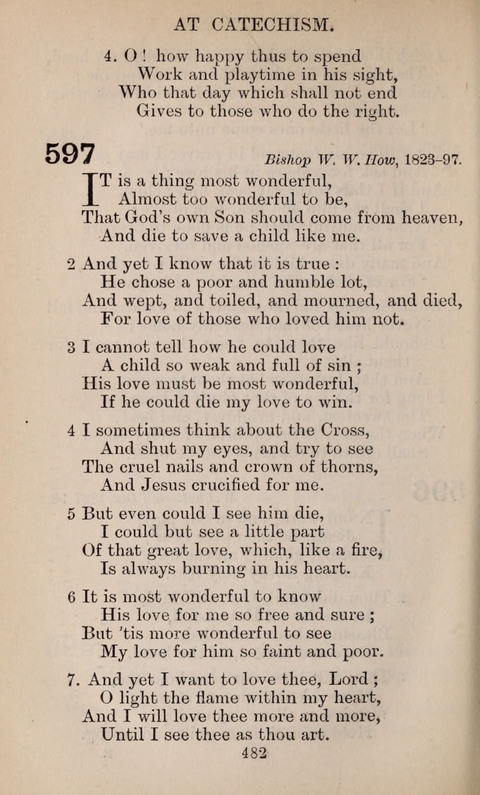 The English Hymnal page 482