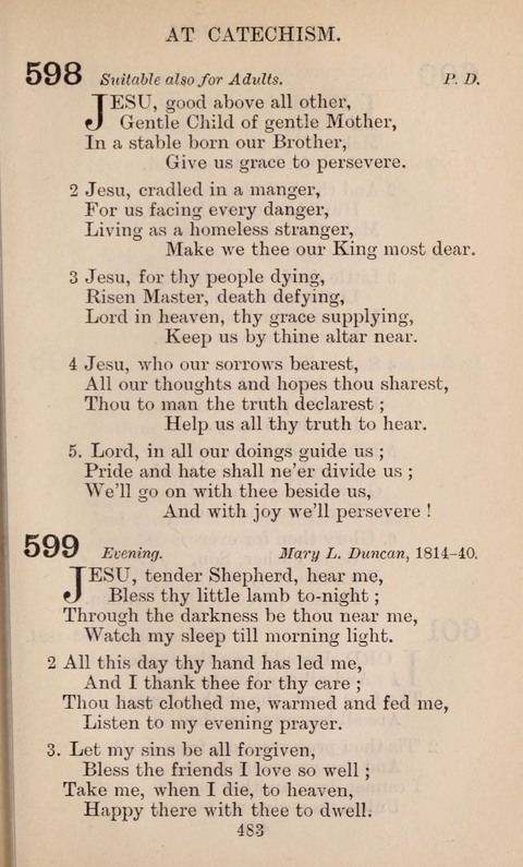 The English Hymnal page 483