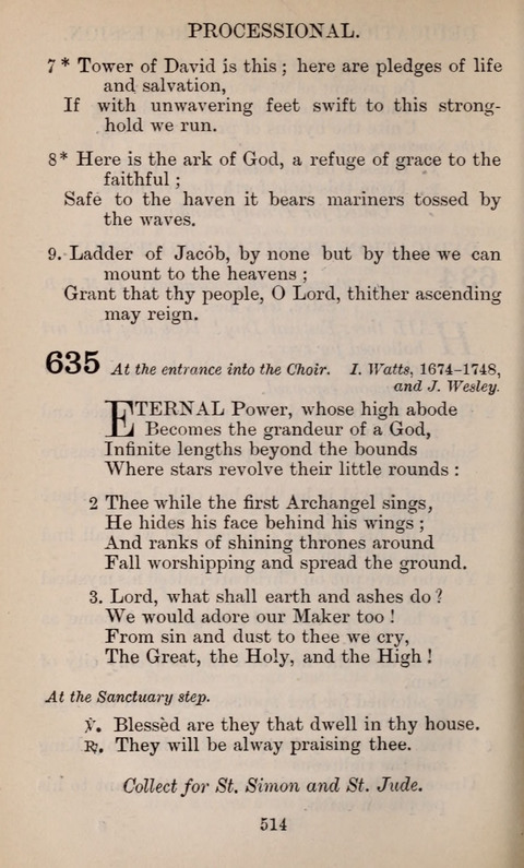 The English Hymnal page 514