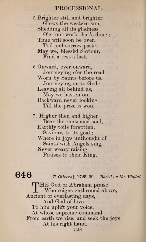 The English Hymnal page 528