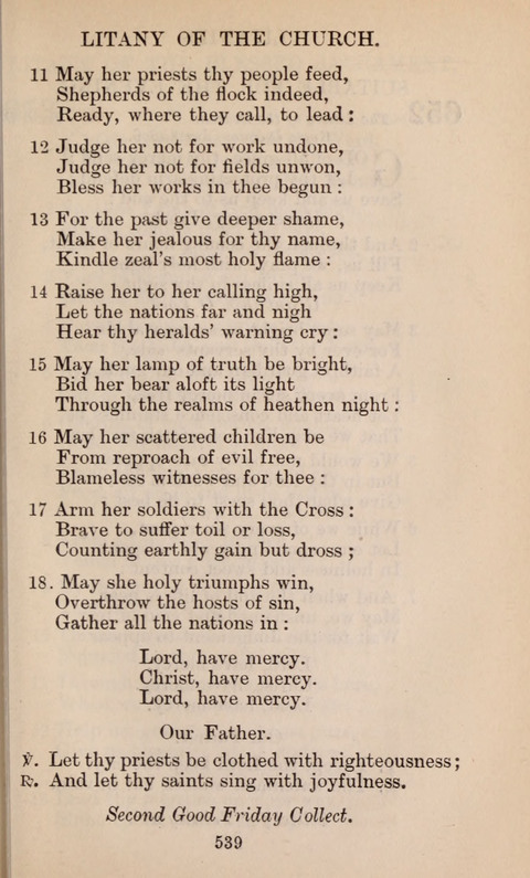 The English Hymnal page 539