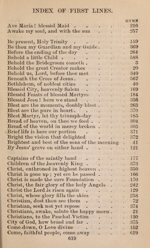 The English Hymnal page 619