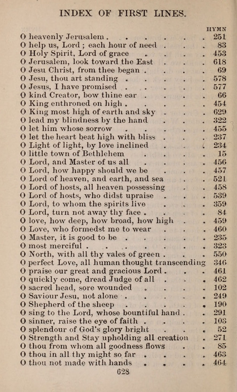 The English Hymnal page 628