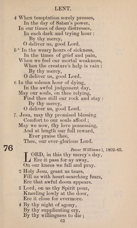 The English Hymnal page 63