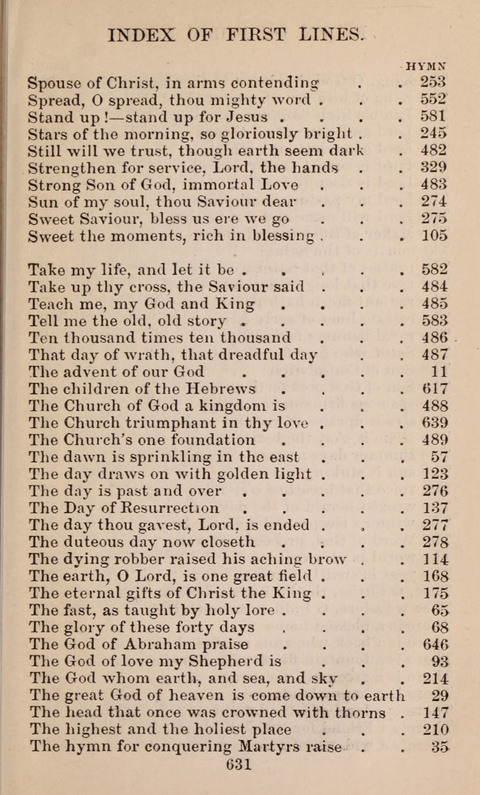 The English Hymnal page 631