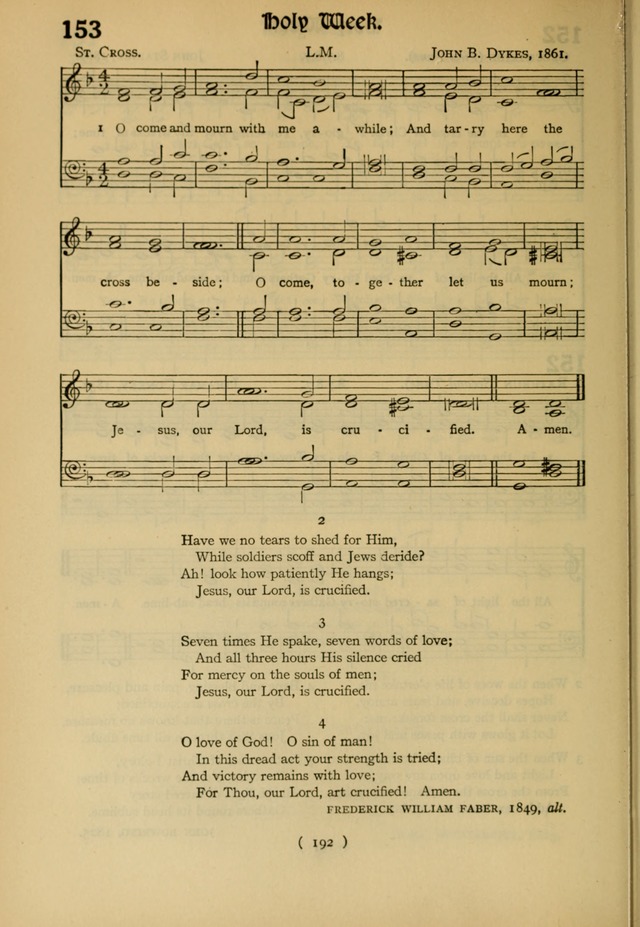 The Hymnal: as authorized and approved by the General Convention of the Protestant Episcopal Church in the United States of America in the year of our Lord 1916 page 262