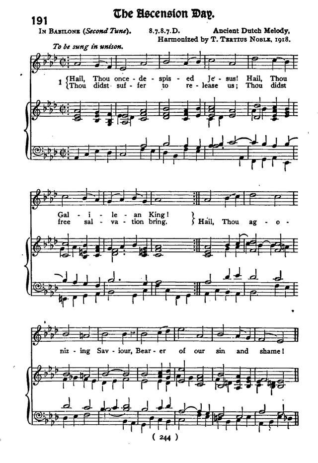 The Hymnal: as authorized and approved by the General Convention of the Protestant Episcopal Church in the United States of America in the year of our Lord 1916 page 314