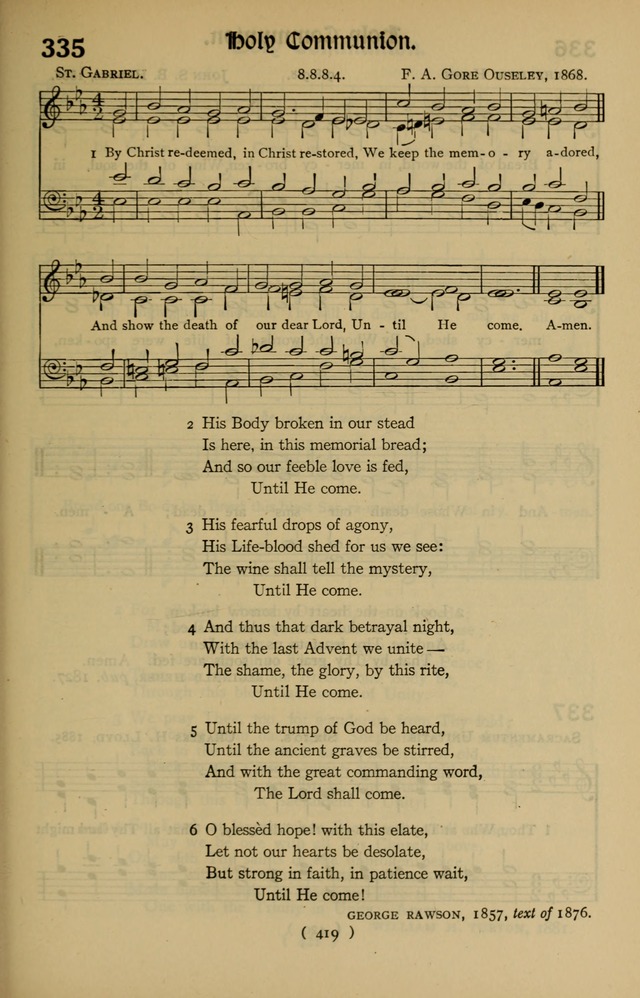 The Hymnal: as authorized and approved by the General Convention of the Protestant Episcopal Church in the United States of America in the year of our Lord 1916 page 494