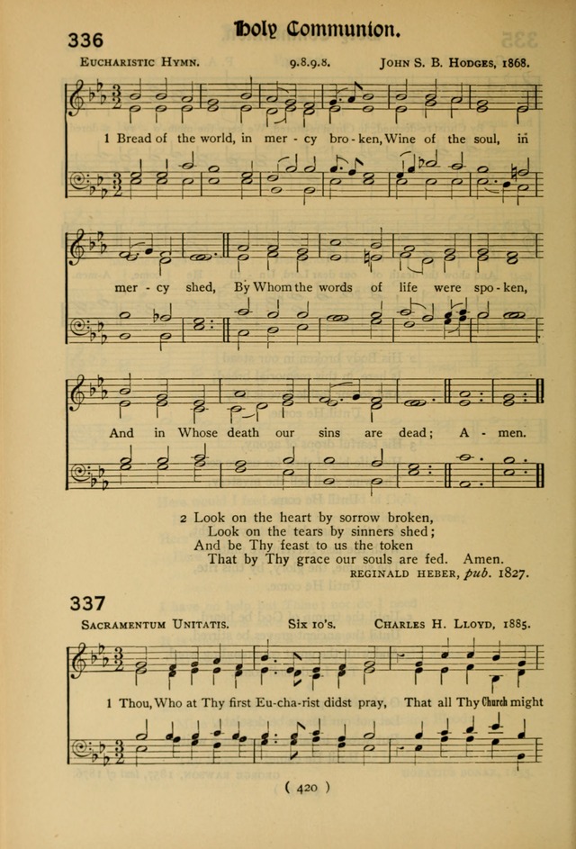 The Hymnal: as authorized and approved by the General Convention of the Protestant Episcopal Church in the United States of America in the year of our Lord 1916 page 495