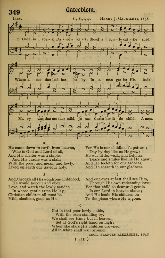 The Hymnal: as authorized and approved by the General Convention of the Protestant Episcopal Church in the United States of America in the year of our Lord 1916 page 510