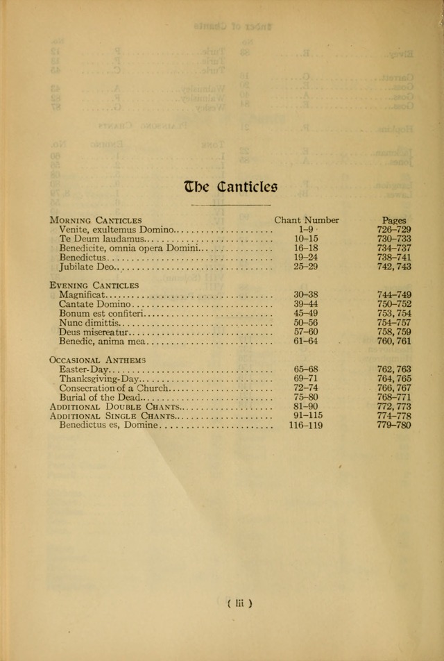 The Hymnal: as authorized and approved by the General Convention of the Protestant Episcopal Church in the United States of America in the year of our Lord 1916 page 52